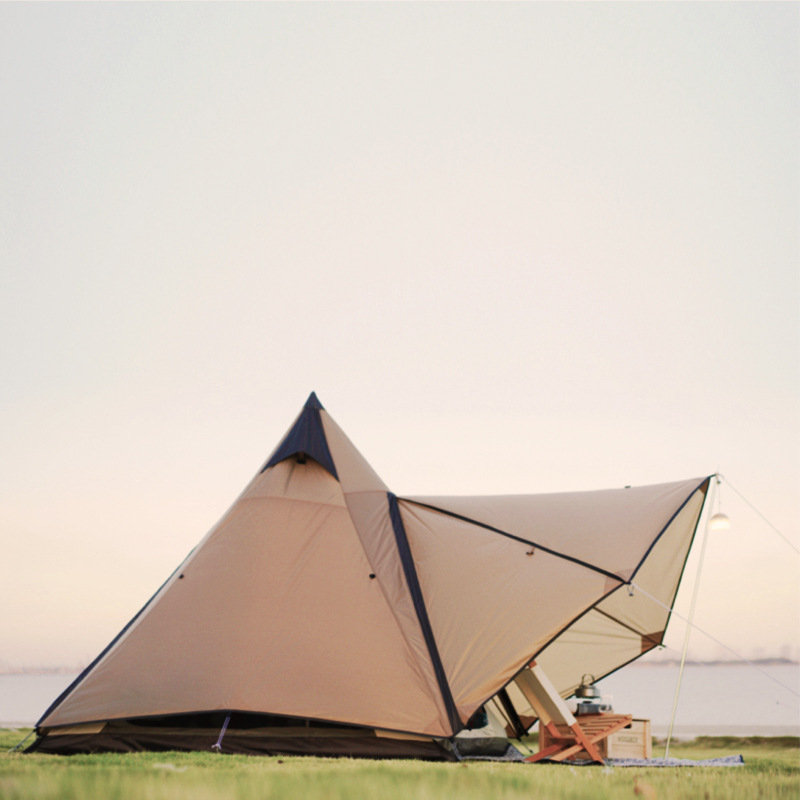 Tenda de pirâmide à prova de chuva indiana de acampamento indiano