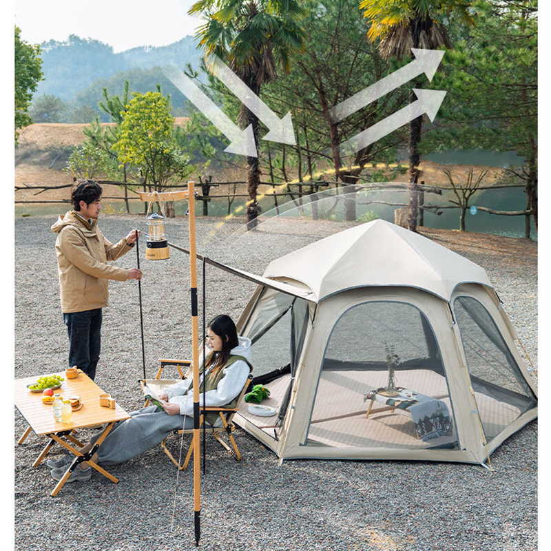 Tenda esférica ao ar livre de abertura rápida