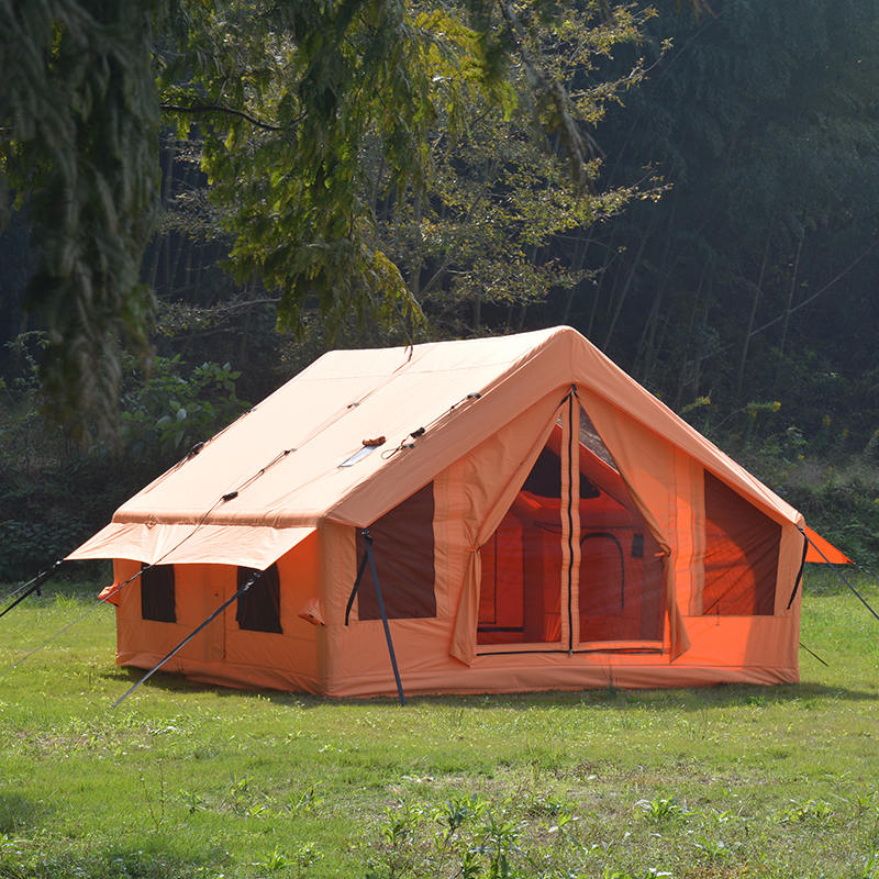 Barraca inflável de 12m² com clarabóia panorâmica