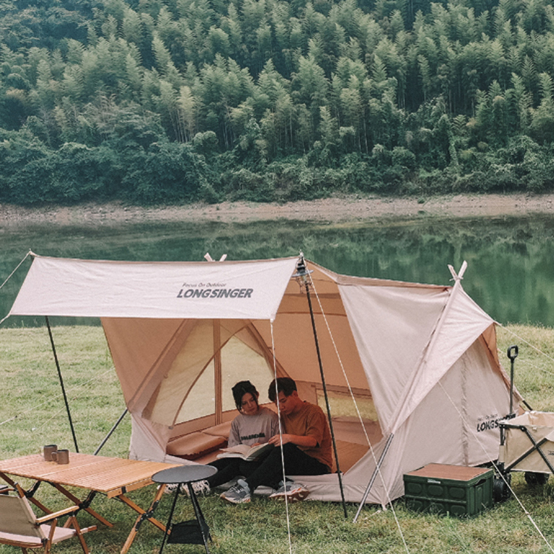 Tenda de acampamento de tenda de armação A