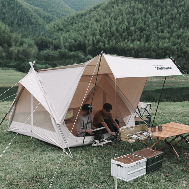 Tenda de acampamento de tenda de armação A