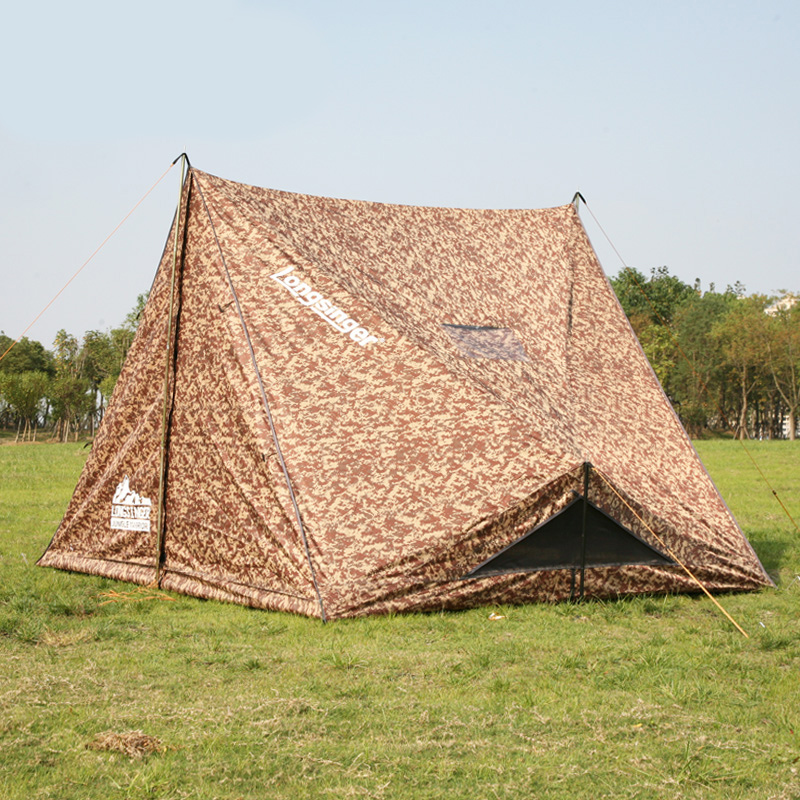Tenda de acampamento de camuflagem ao ar livre