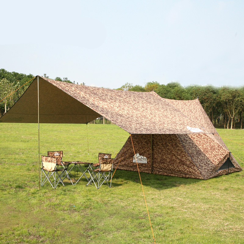 Tenda de acampamento de camuflagem ao ar livre