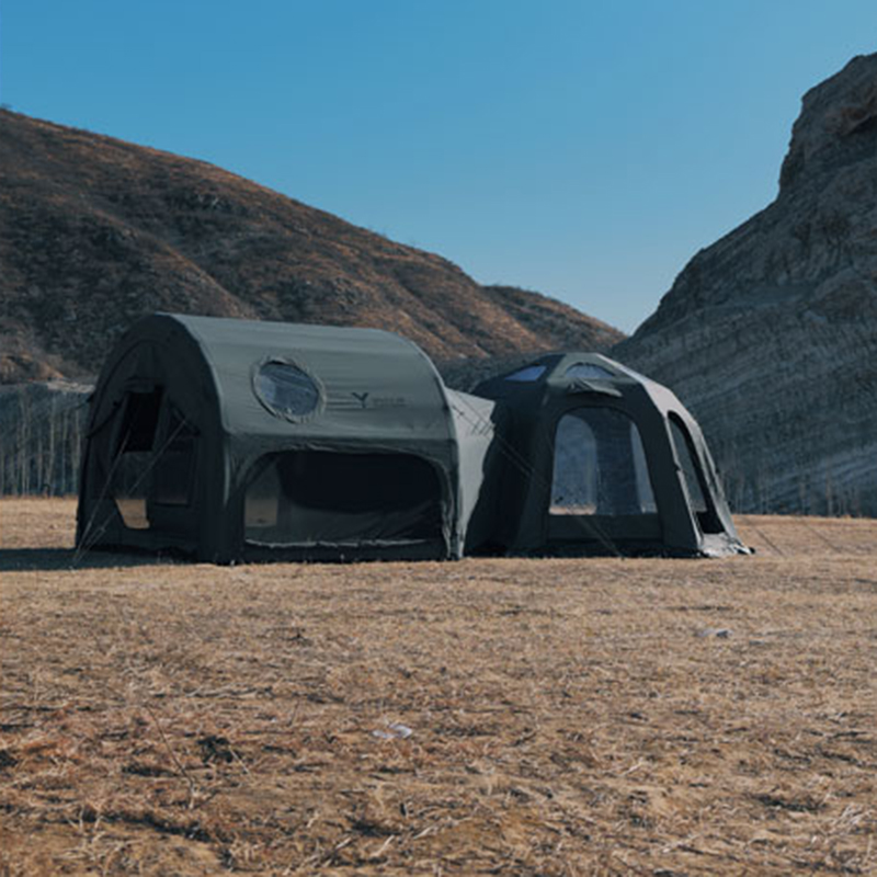 Tenda de túnel inflável