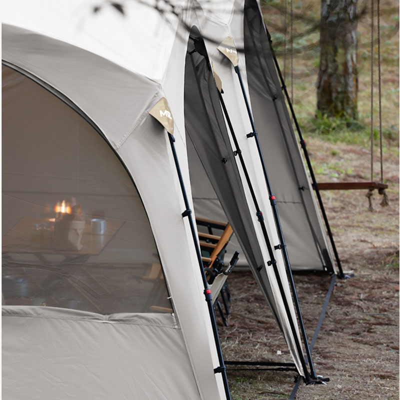 Ao ar livre sem necessidade de construir a tenda automática do dossel da cúpula